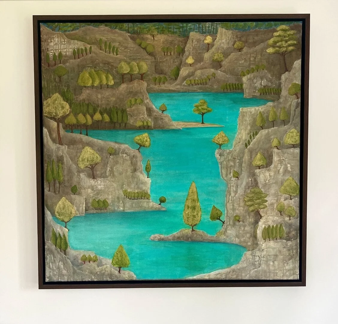 Jeanette Cook | More Golden Dreams | acrylic-on-canvas-