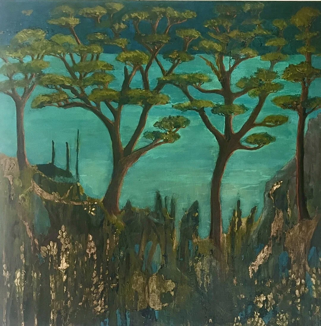 Jeanette Cook | Bandol Nights | acrylic-on-canvas 