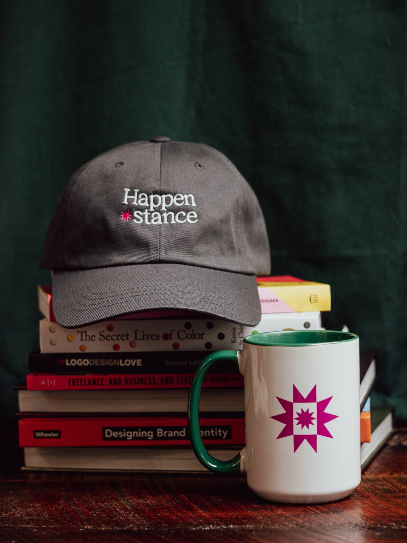 Want to support Happenstance this holiday season? We&rsquo;ve debuted the cutest merch (we might be biased)! Everyone is going to stop you on the street to compliment your Happen Hat, our super sleek, embroidered, and comfortable unisex dad hat. It m