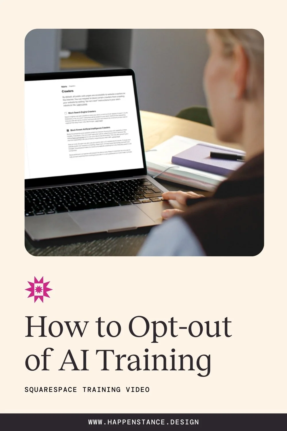 How to Opt Out of AI Training on Squarespace Websites
