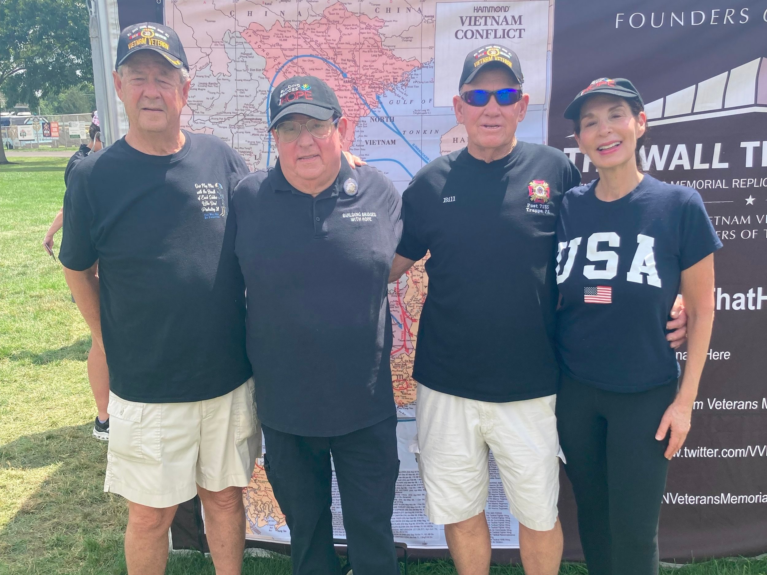 BUILDING BRIDGES WITH HOPE at the Mobile Vietnam Veterans Museum
