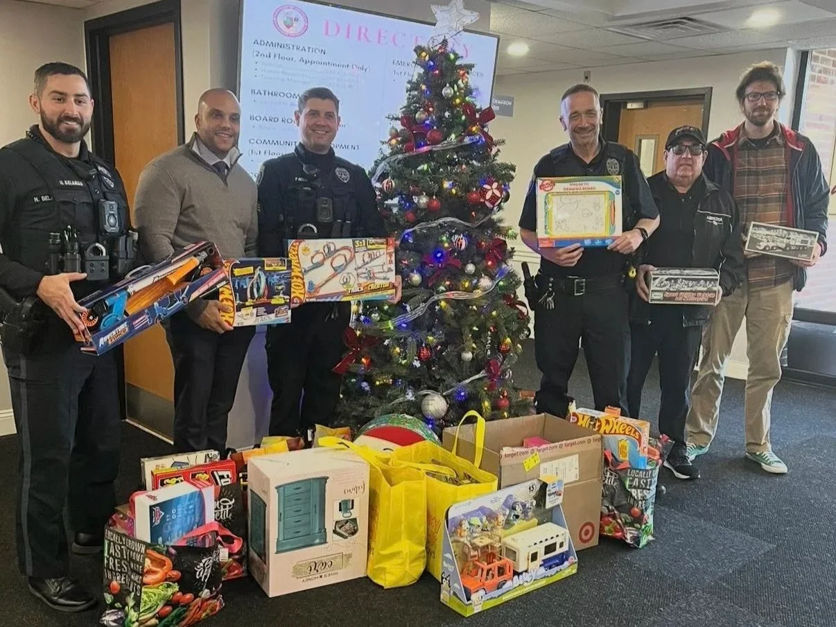 Building Bridges With Hope annual Toy Drive with Abington Police Department Dec 2025