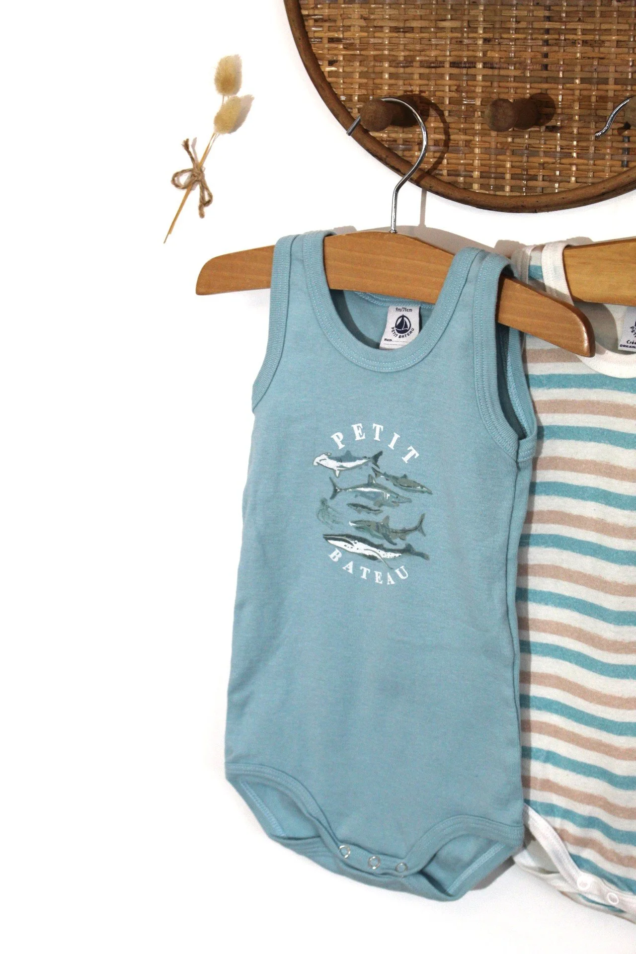 Bodies Petit Bateau - 9 mois