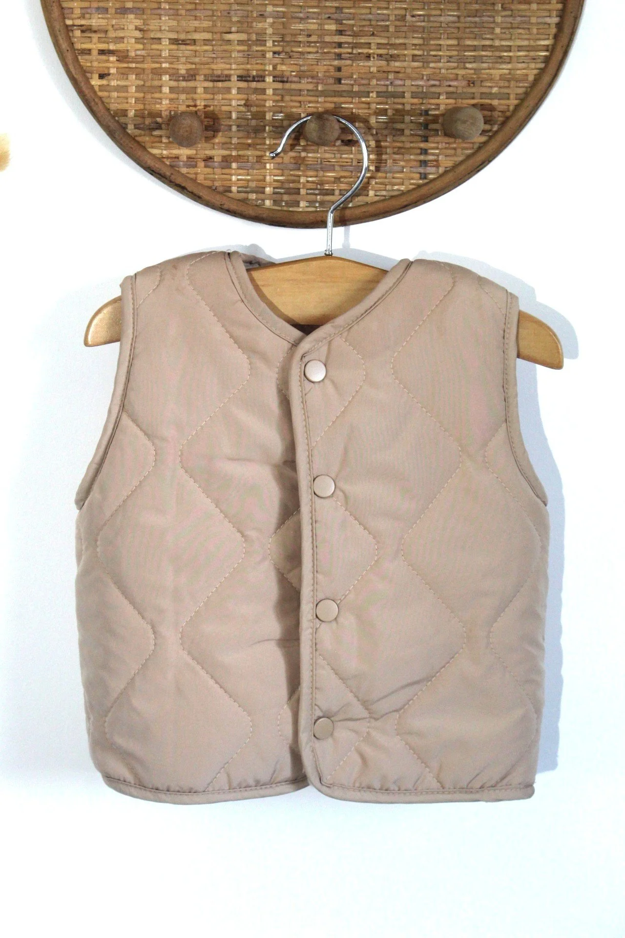 Doudoune sans manches réversible Kiabi - 6 mois