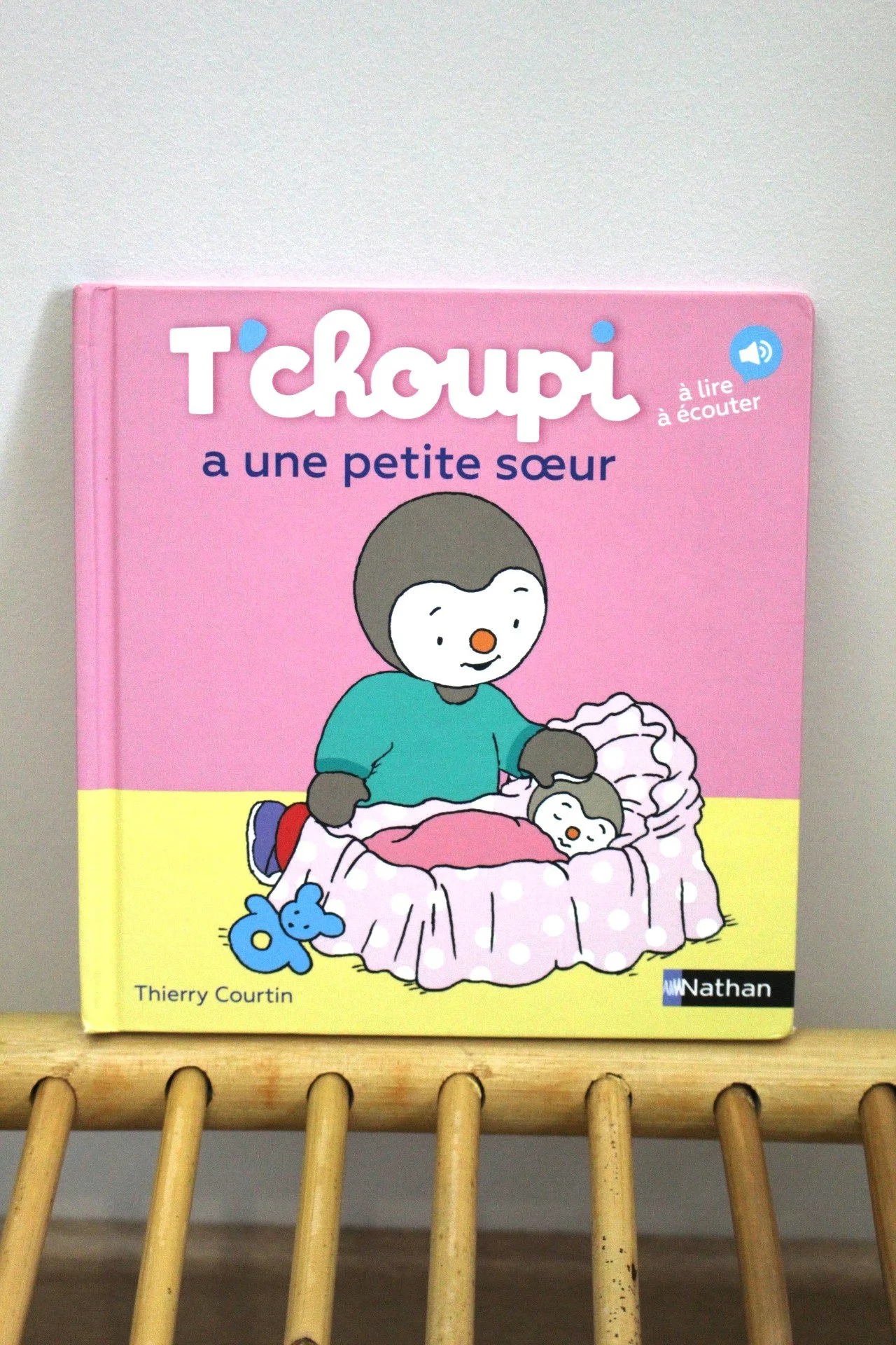 Livre "T'choupi a une petite sœur" - Nathan