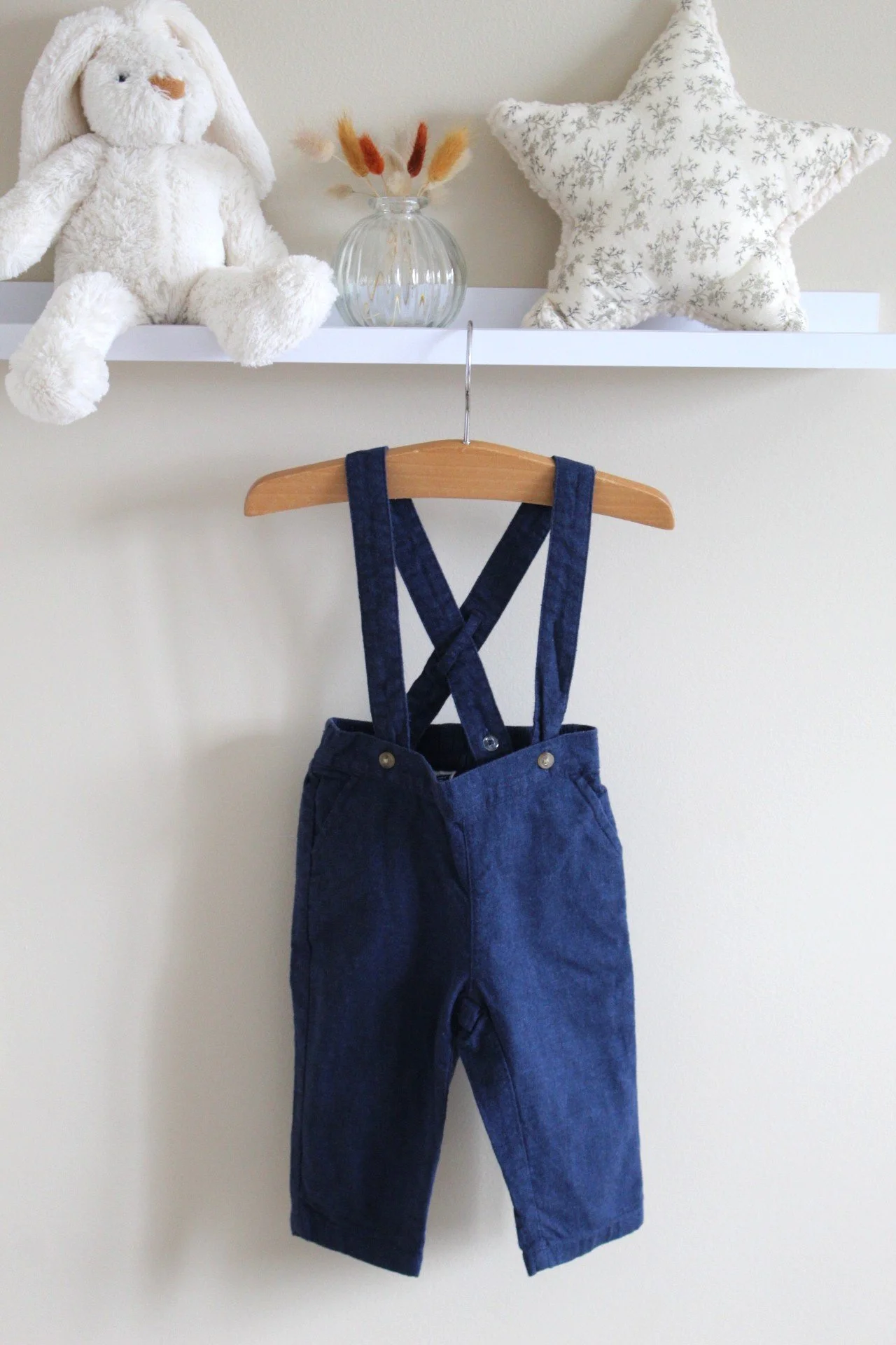 Pantalon à bretelles Janie & Jack - 6 mois