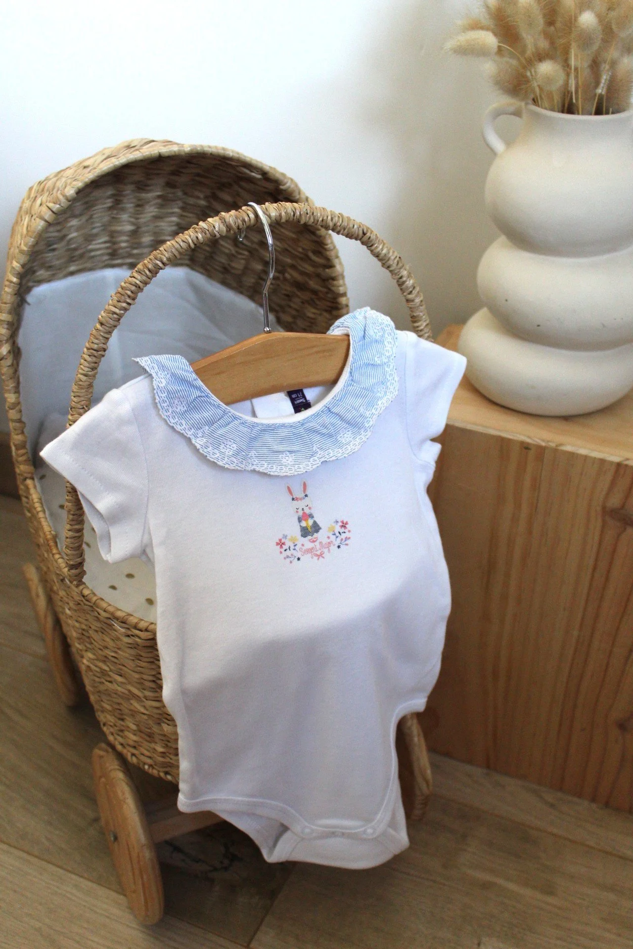 Body à col Sergent Major - 9 mois