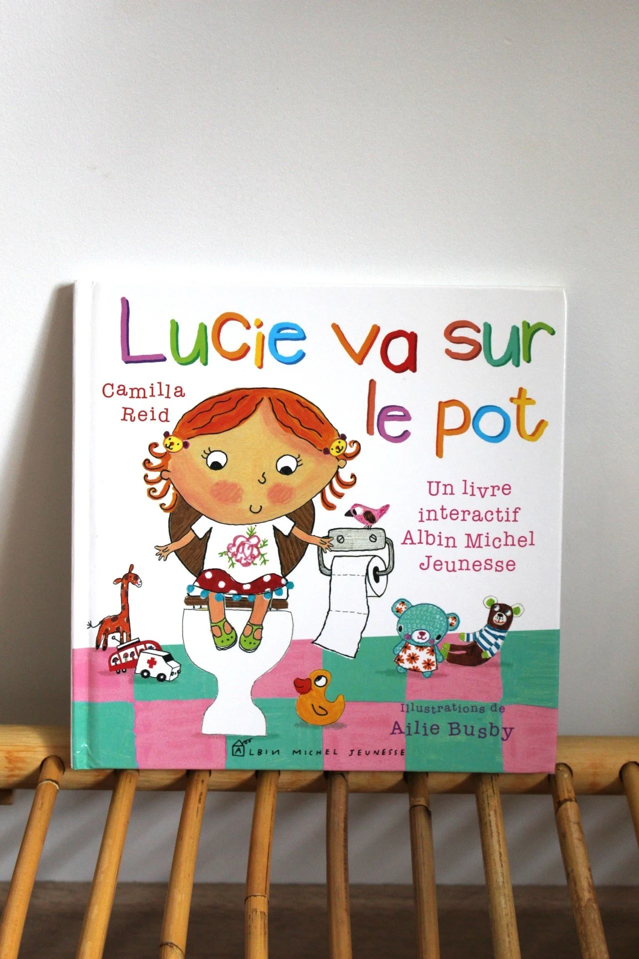 Livre "Lucie va sur le pot" - Albin Michel Jeunesse