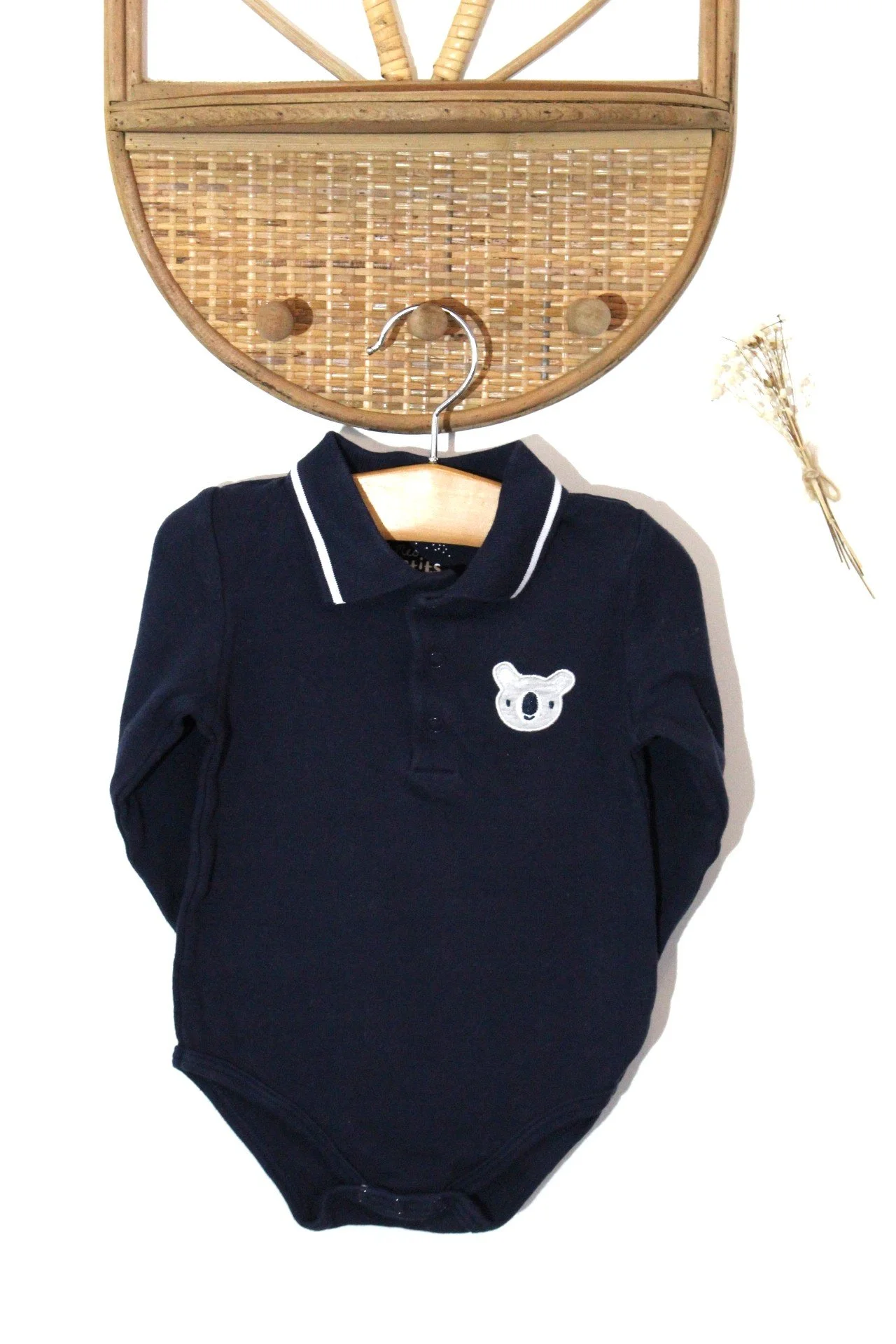 Body à col Mes Petits Cailloux - 23 mois