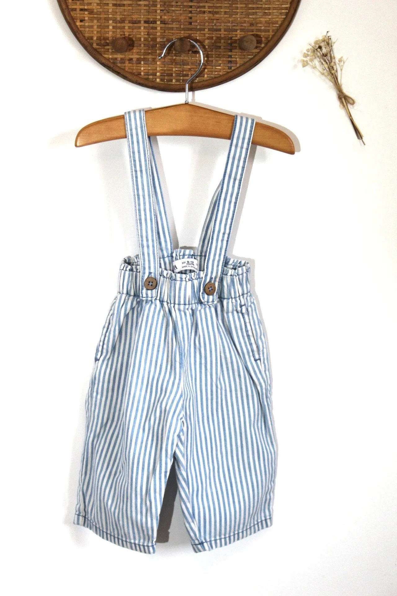 Pantalon à bretelles Zara - 12 mois