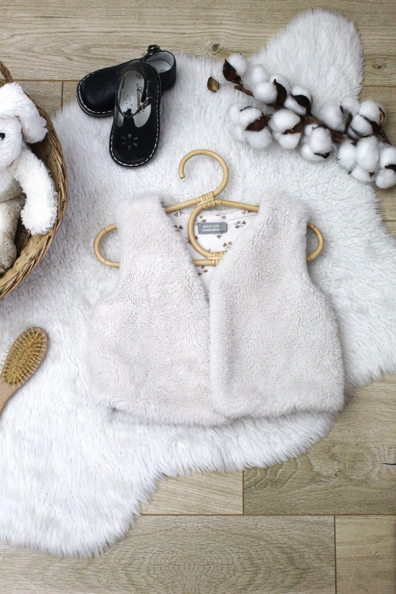 Gilet de berger Bout'chou - 24 mois