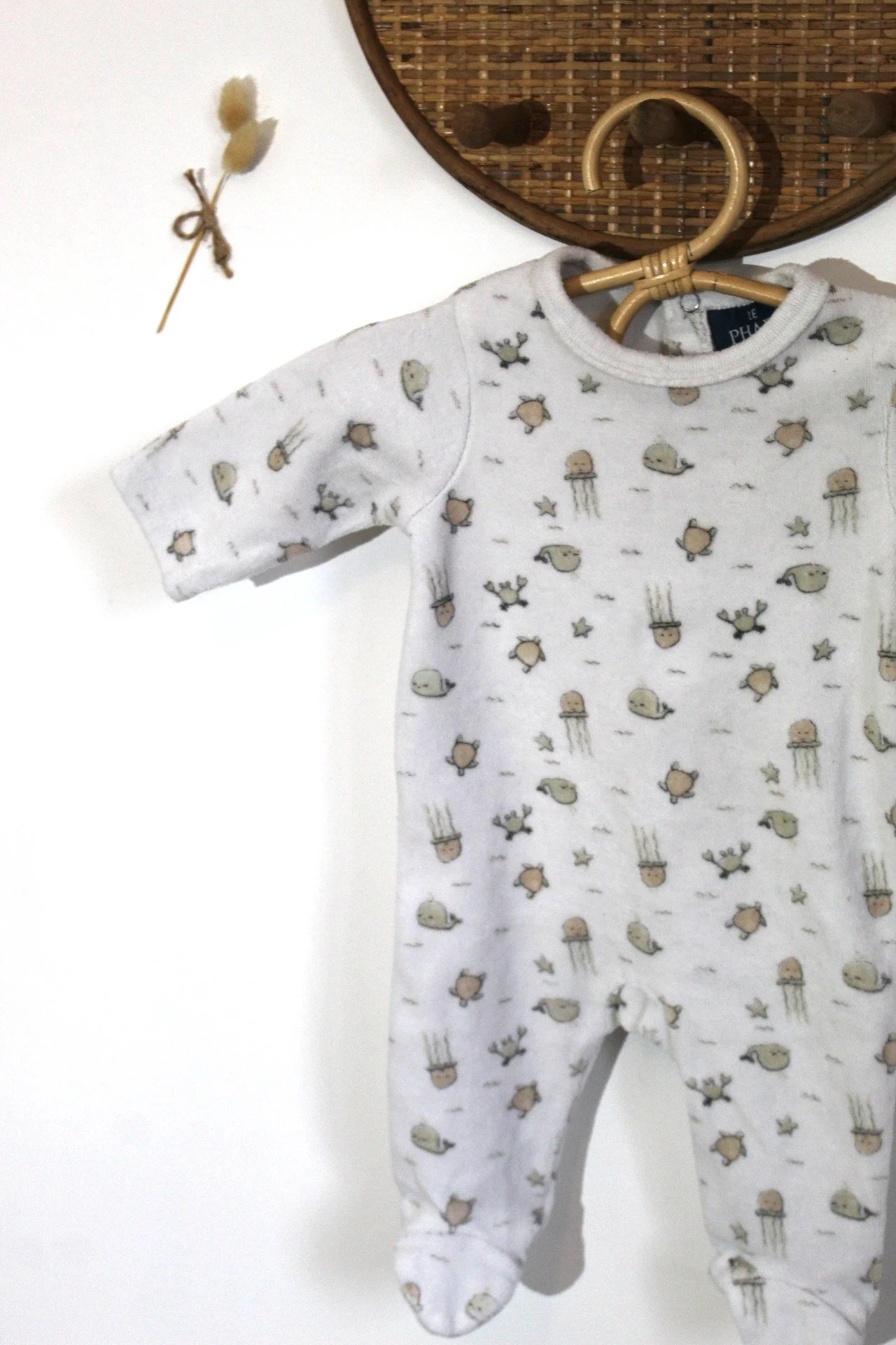 Pyjama Le Phare de la Baleine - 1 mois
