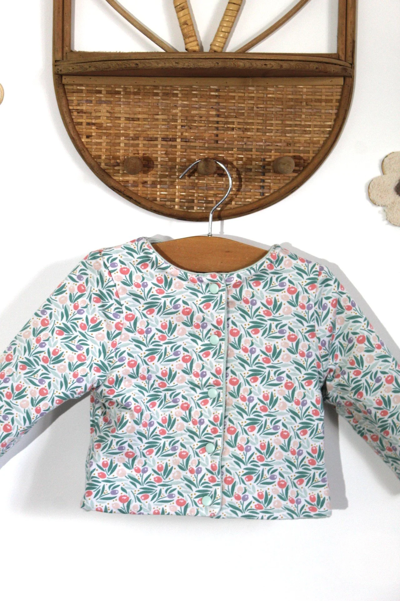 Cardigan réversible Obaibi - 12 mois