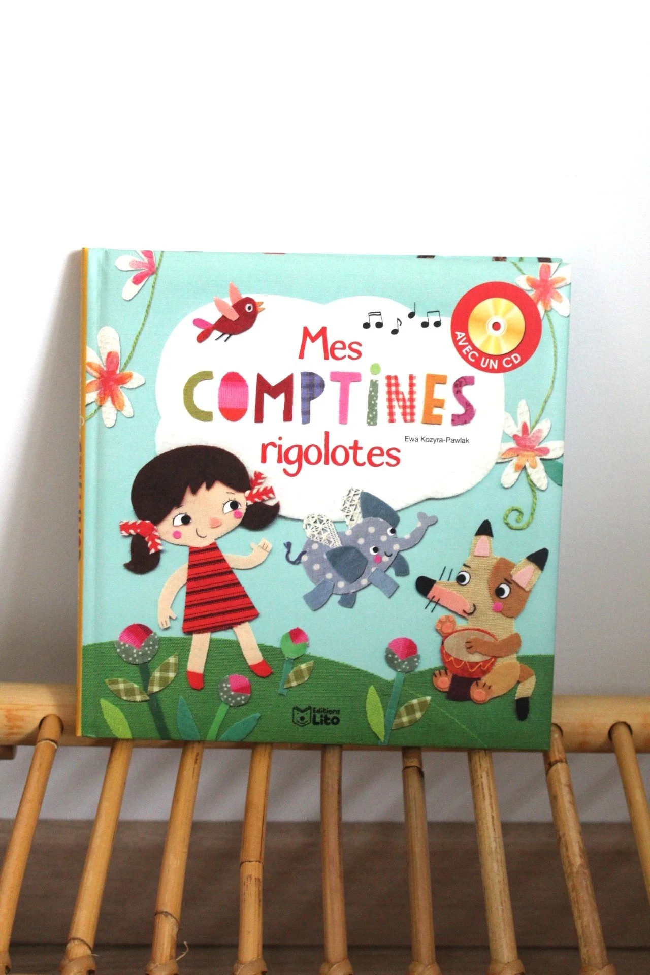Livre CD "Les comptines rigolotes" - Editions Lito