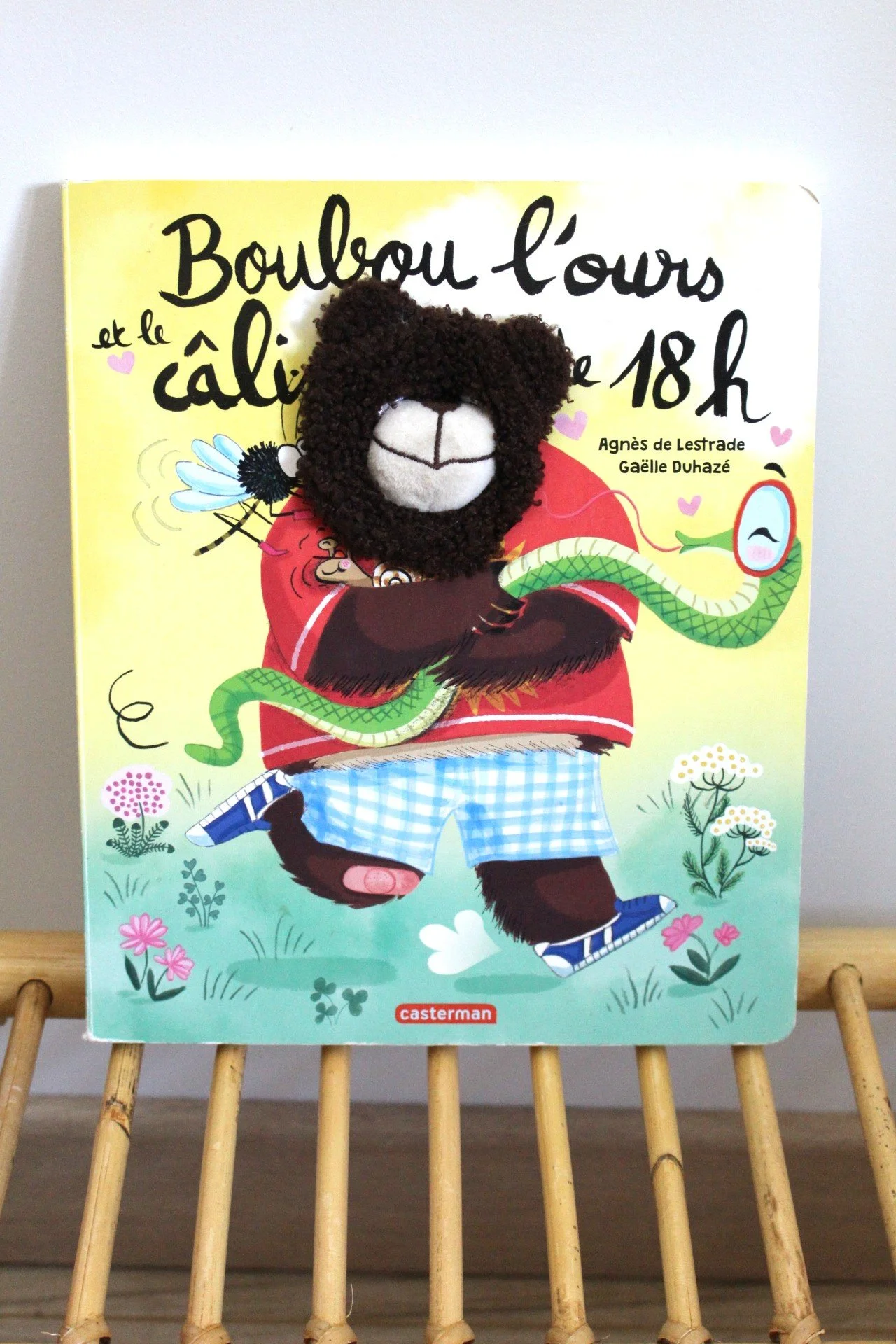 Livre "Boubou l'ours et le câlin de 18h" - Casterman