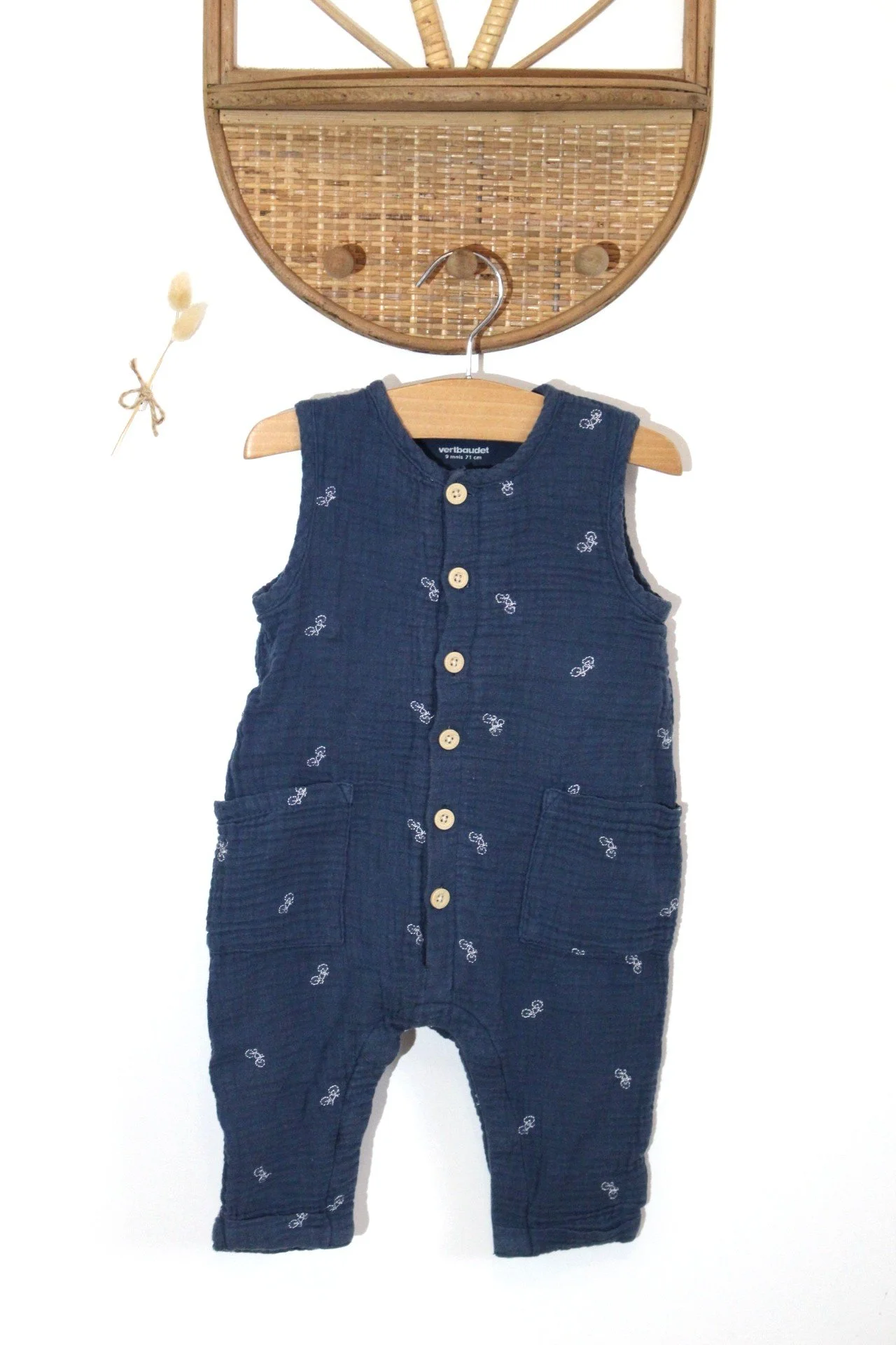 Combinaison Vertbaudet - 9 mois