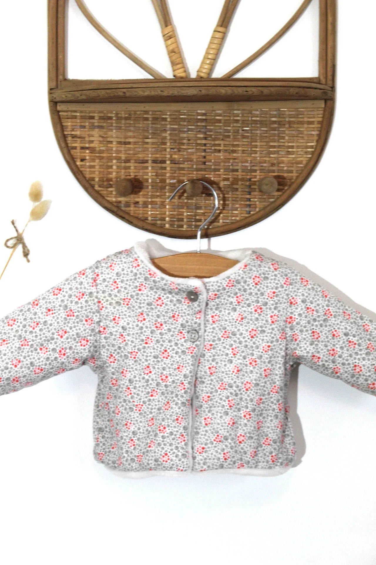 Veste réversible Obaibi - 3 mois