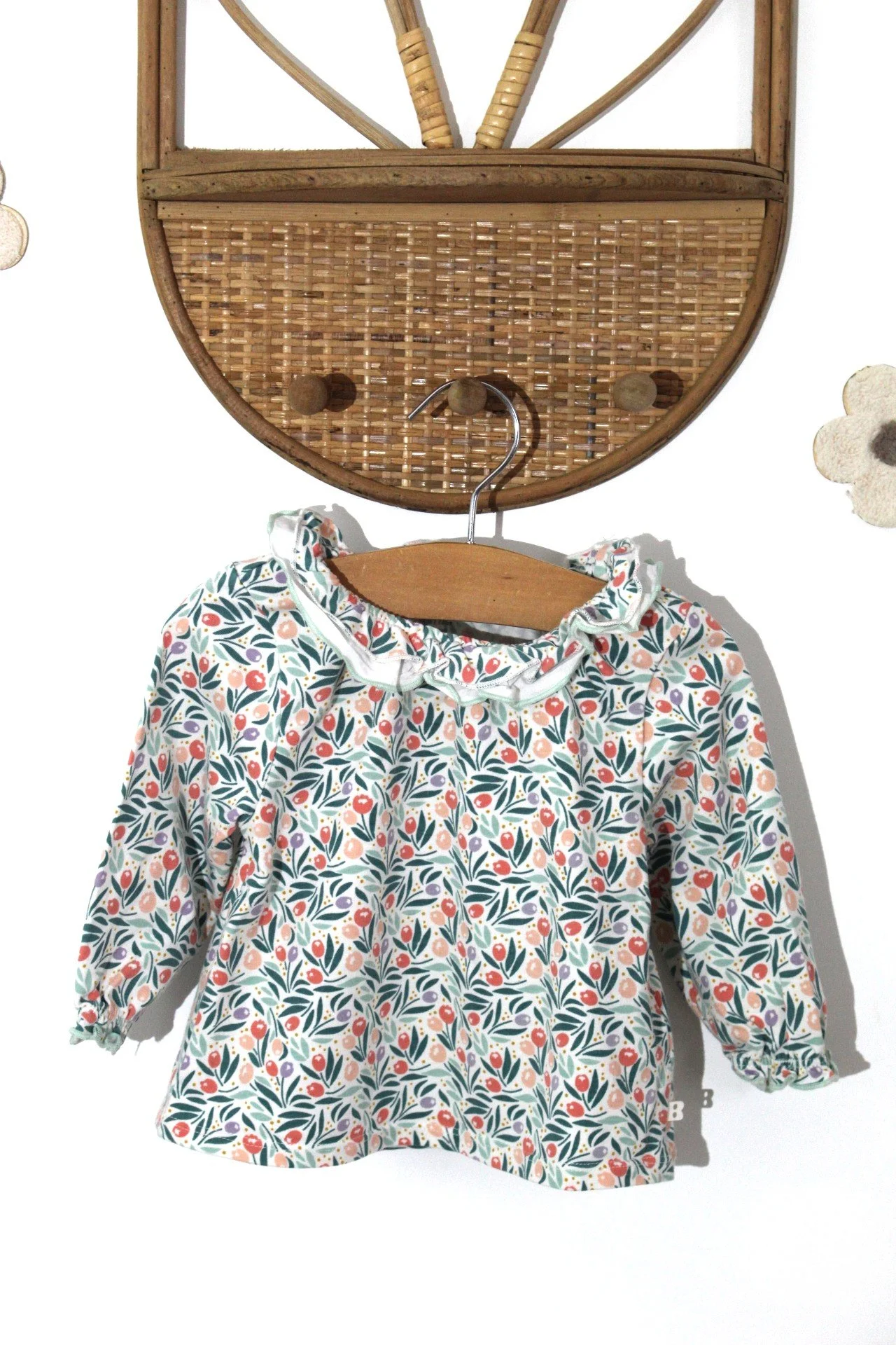 T-shirt à col Obaibi - 12 mois