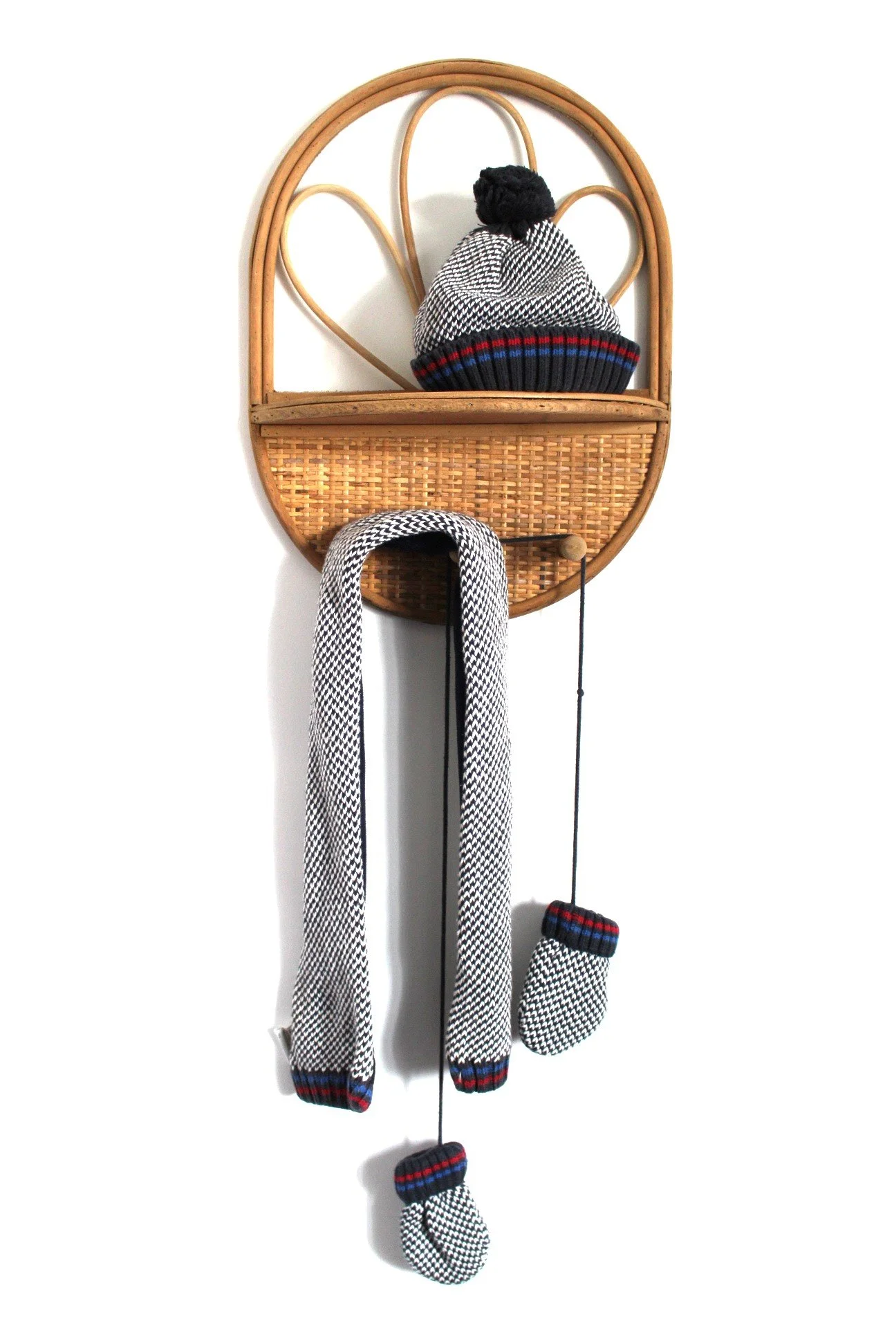 Ensemble bonnet + écharpe + gants Grain de Blé - 6/12 mois