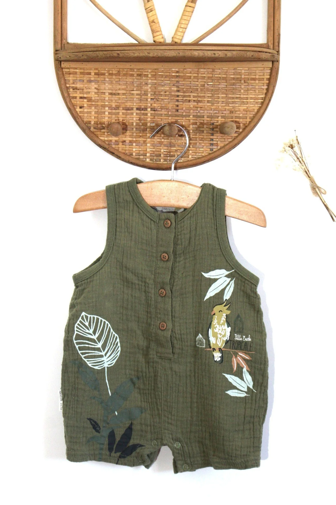 Combishort Petit Béguin - 3 mois