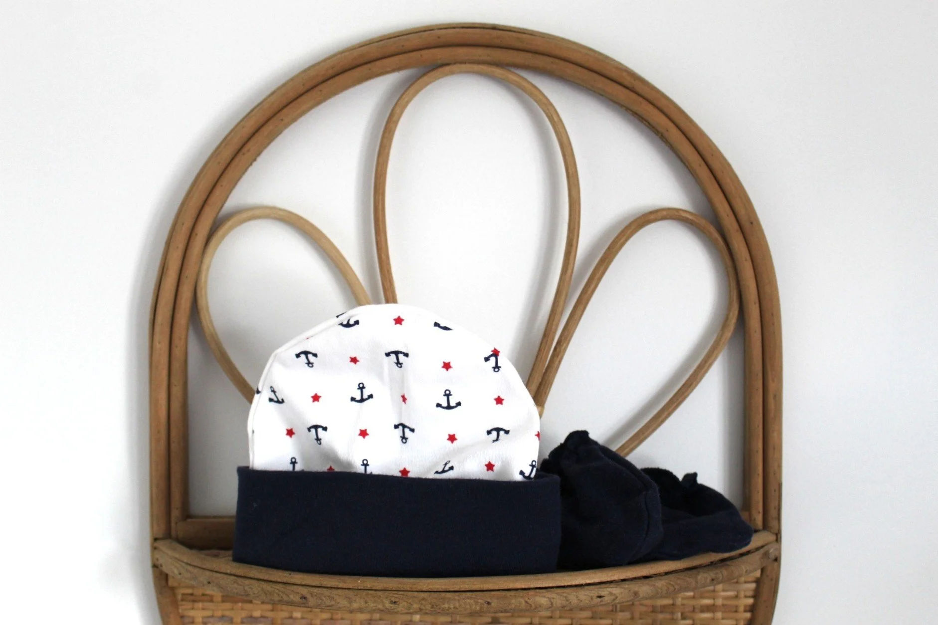 Bonnet + gants de naissance