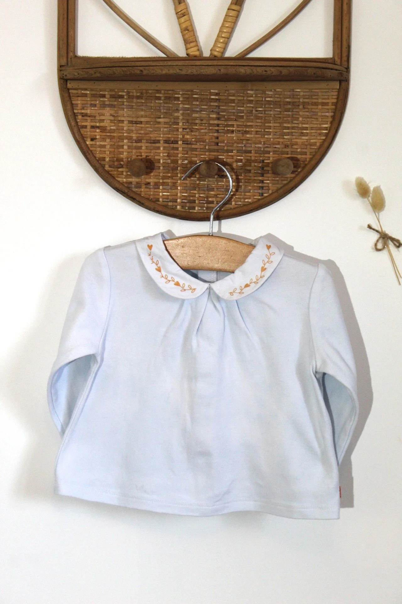 T-shirt à col Carrément Beau - 12 mois