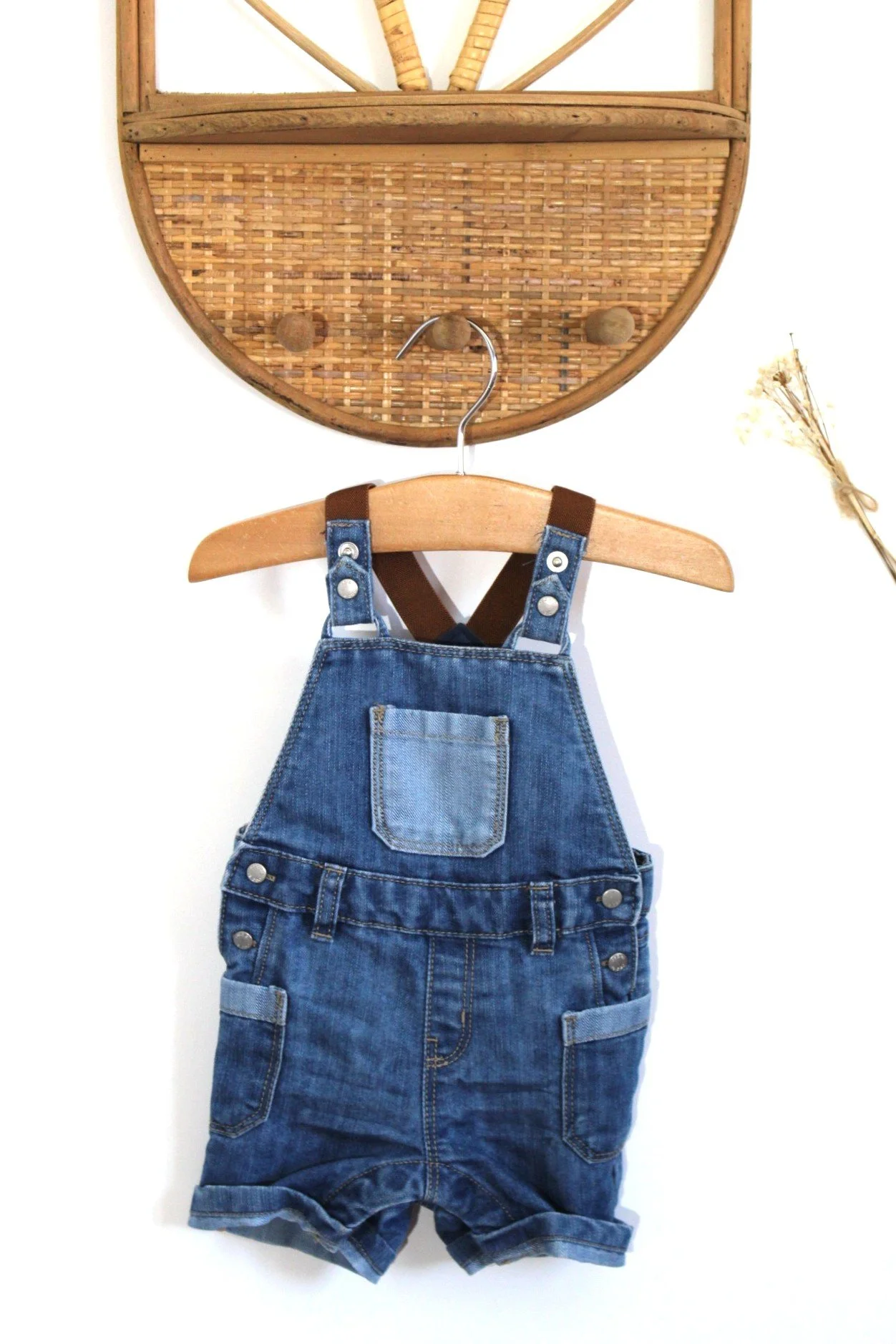 Salopette courte Obaibi - 3 mois