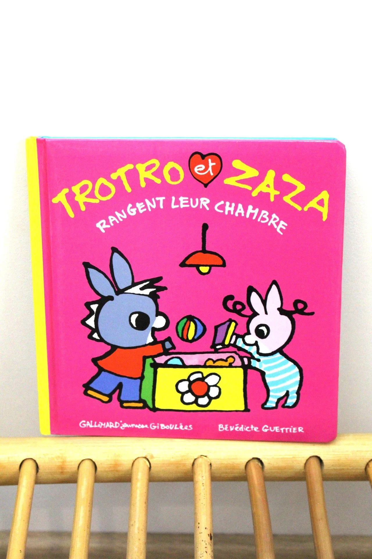 Livre "Trotro & Zaza rangent leur chambre" - Gallimard jeunesse