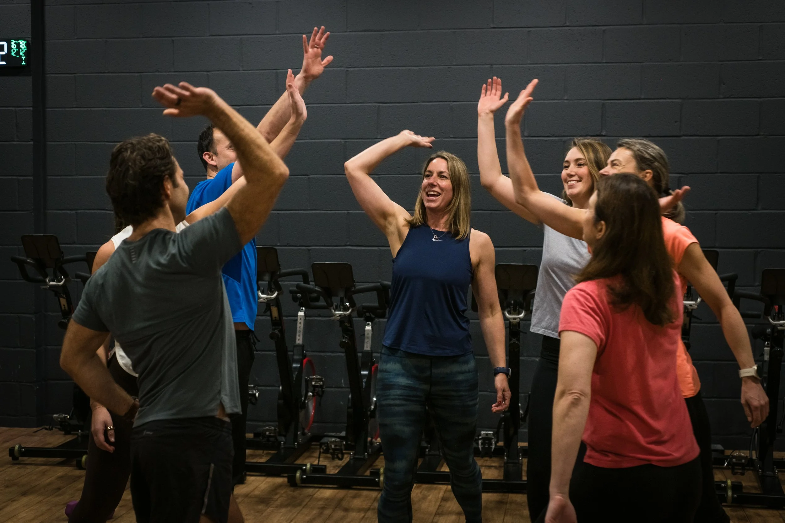 Group of people celebrating