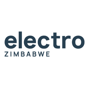 Electro Zimbabwe logo with a black and white design and the company name in lowercase letters.