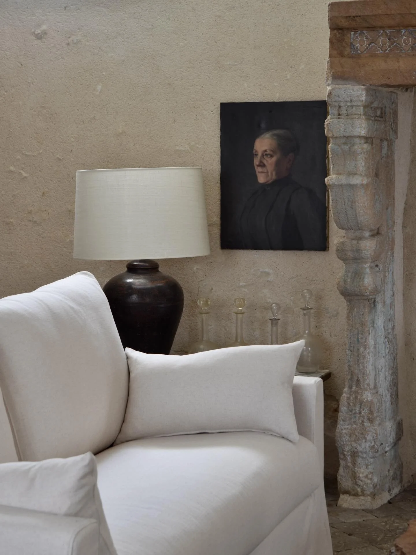 A favorite corner in the Pressoir #chateaudechavigny