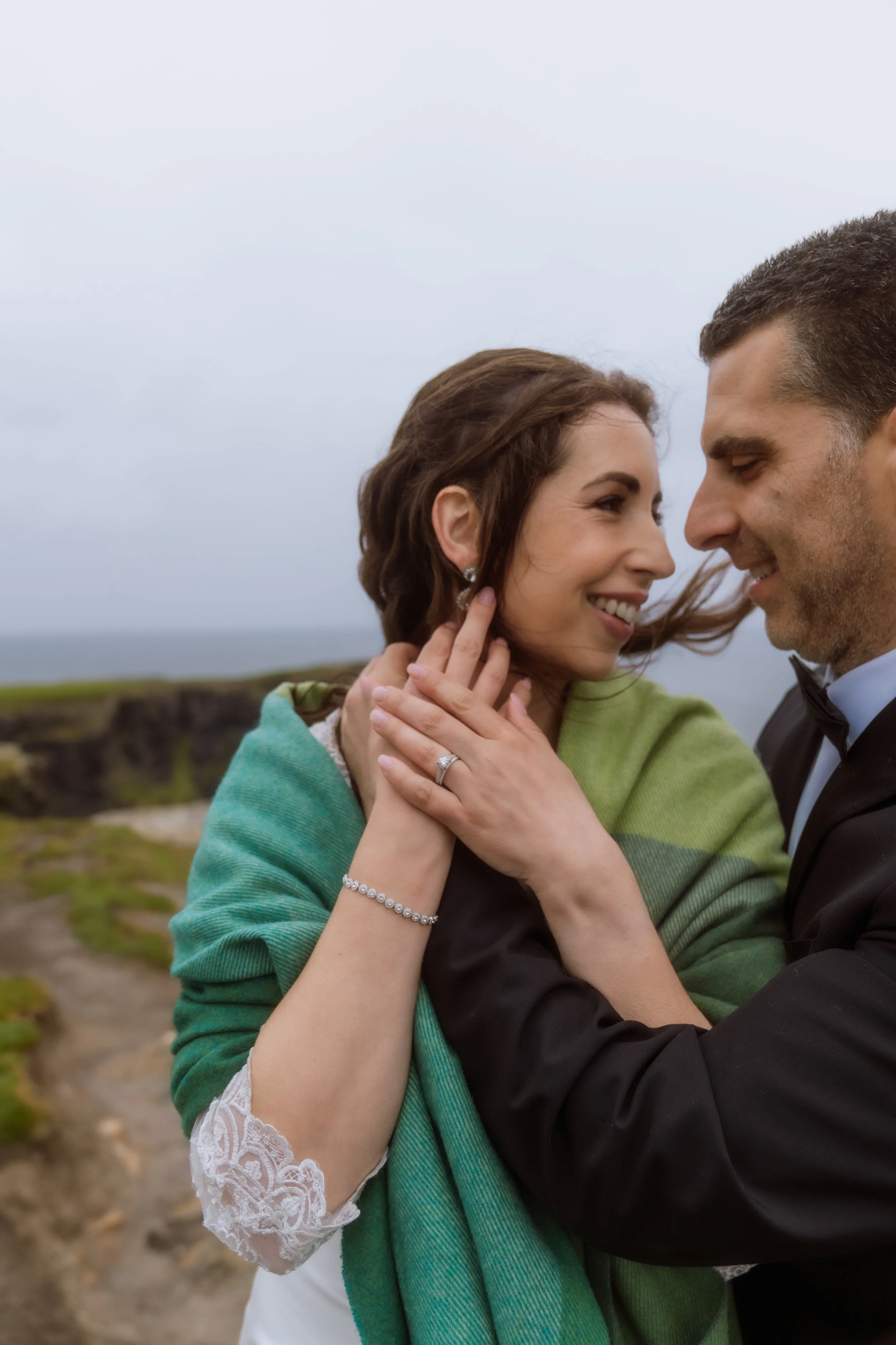 Ireland Vow Renewal Inspiration: A Romantic Day at the Cliffs of Moher