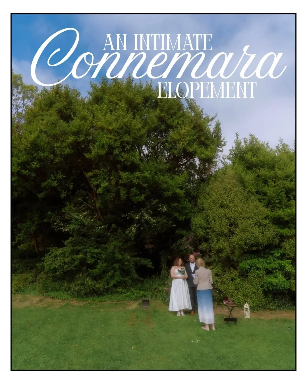 .
Oh how lovely it was to spend some time with Ashley and Zachary who came all the way from Texas to Connemara for their &ldquo;pre- wedding elopement.&rdquo; Their ceremony was held on the front lawn of the Abbeyglen Castle Hotel by @weddingcelebran