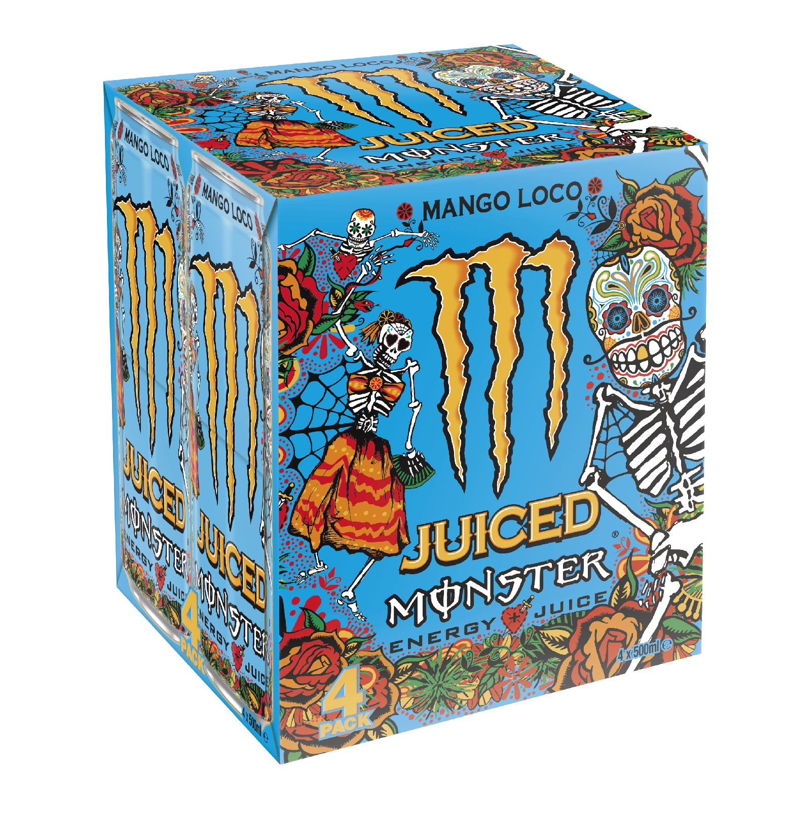 Monster Flavored Mango Loco 4-pack