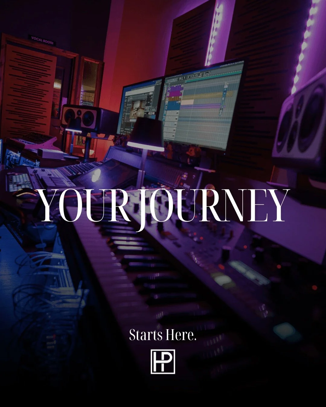 Your music career starts now. HP Music is your gateway to unlocking creativity. #music #producer #recordingstudio #fyp #studio
