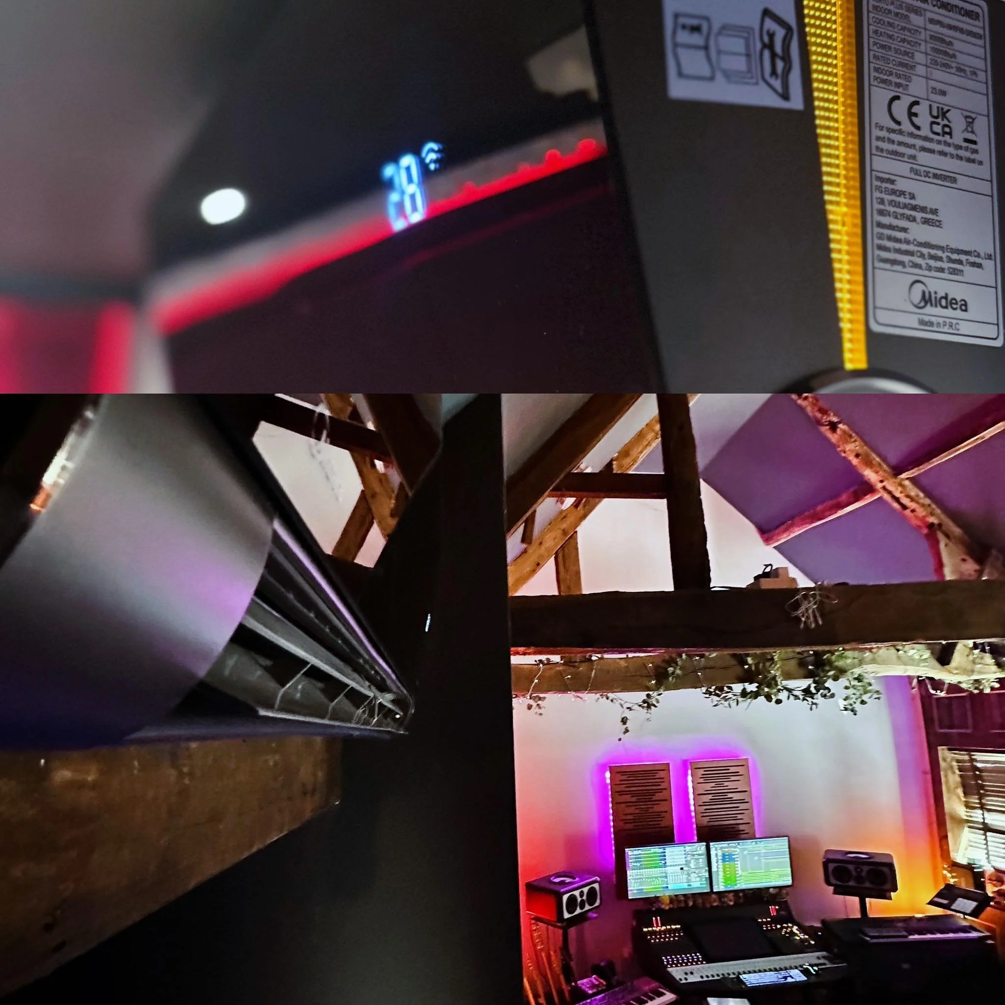 It&rsquo;s only took 5 years but we just got our air con in studio 1 and studio 2 here In time for the summer! Thanks so much for the amazing job @workmansaircon. We can&rsquo;t recommended them enough.