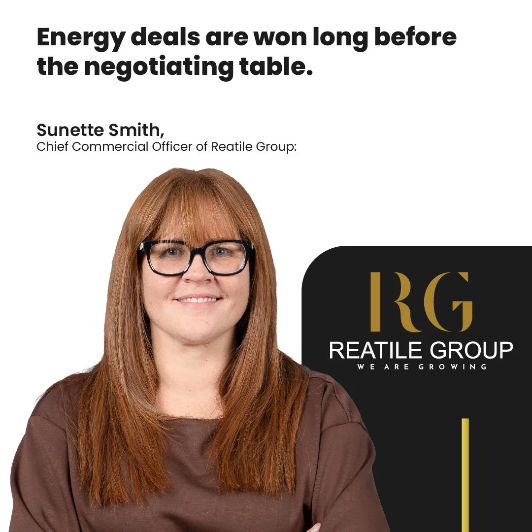 For Reatile CCO Sunette Smith, energy deals are won long before the negotiating table: