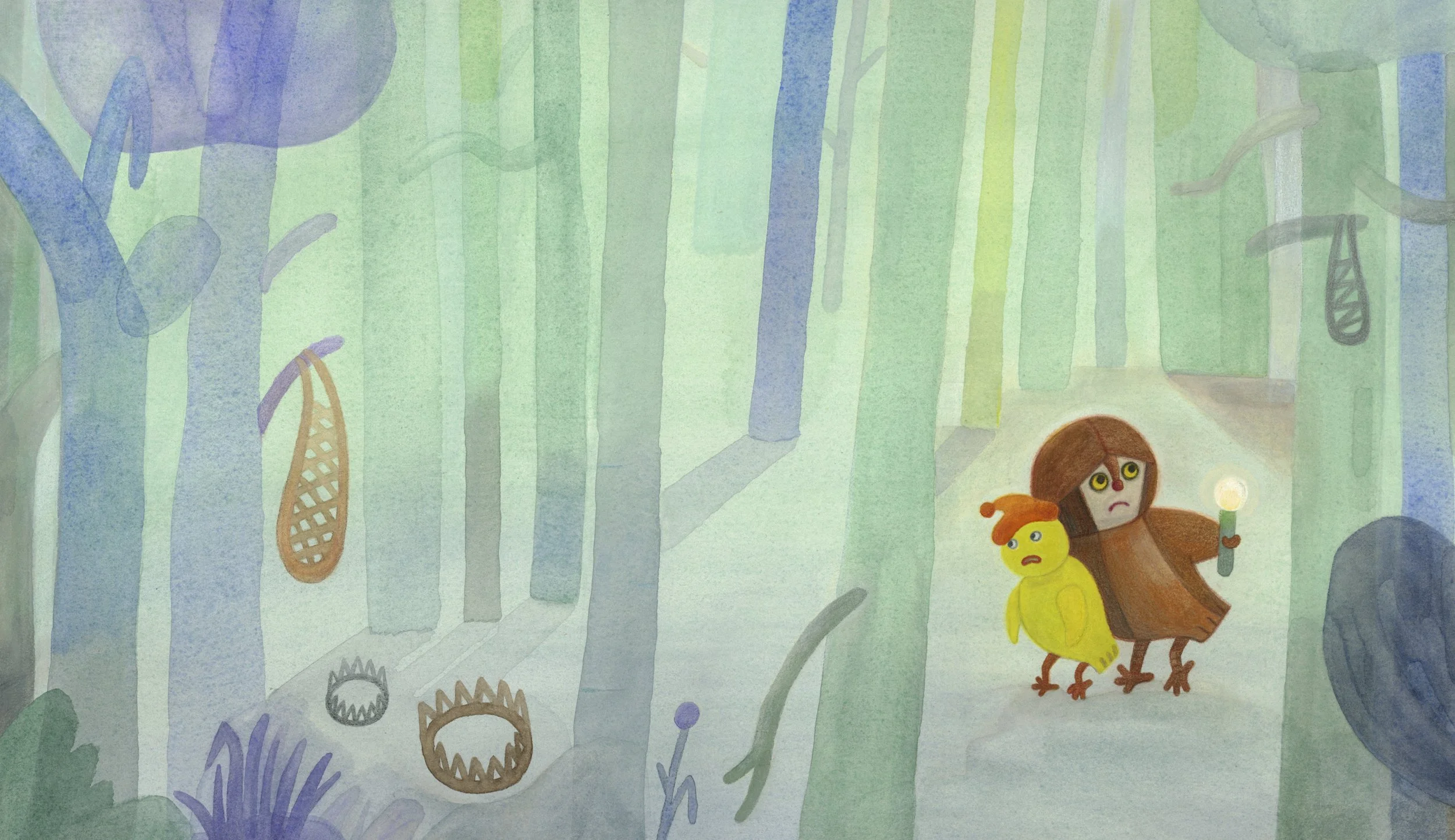 In the deep forest 