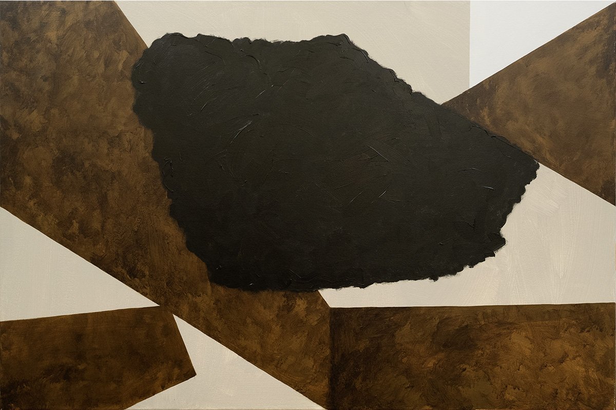 Abstract no:9 acrylic on canvas H: 800mm x W: 1200mm