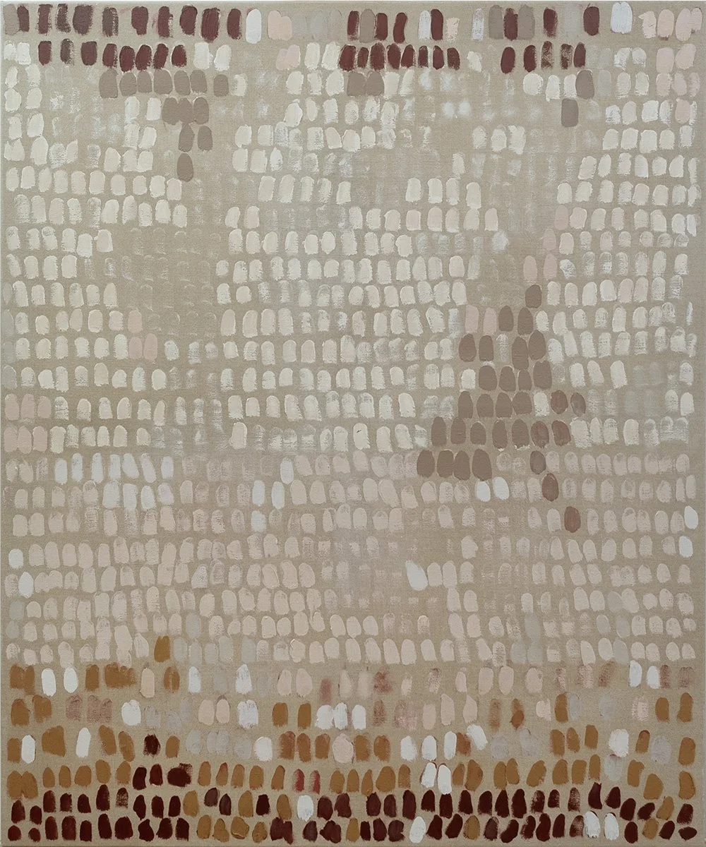 Minimal Abstract no: 8, acrylic on linen, H: 1200mm x W: 1000mm