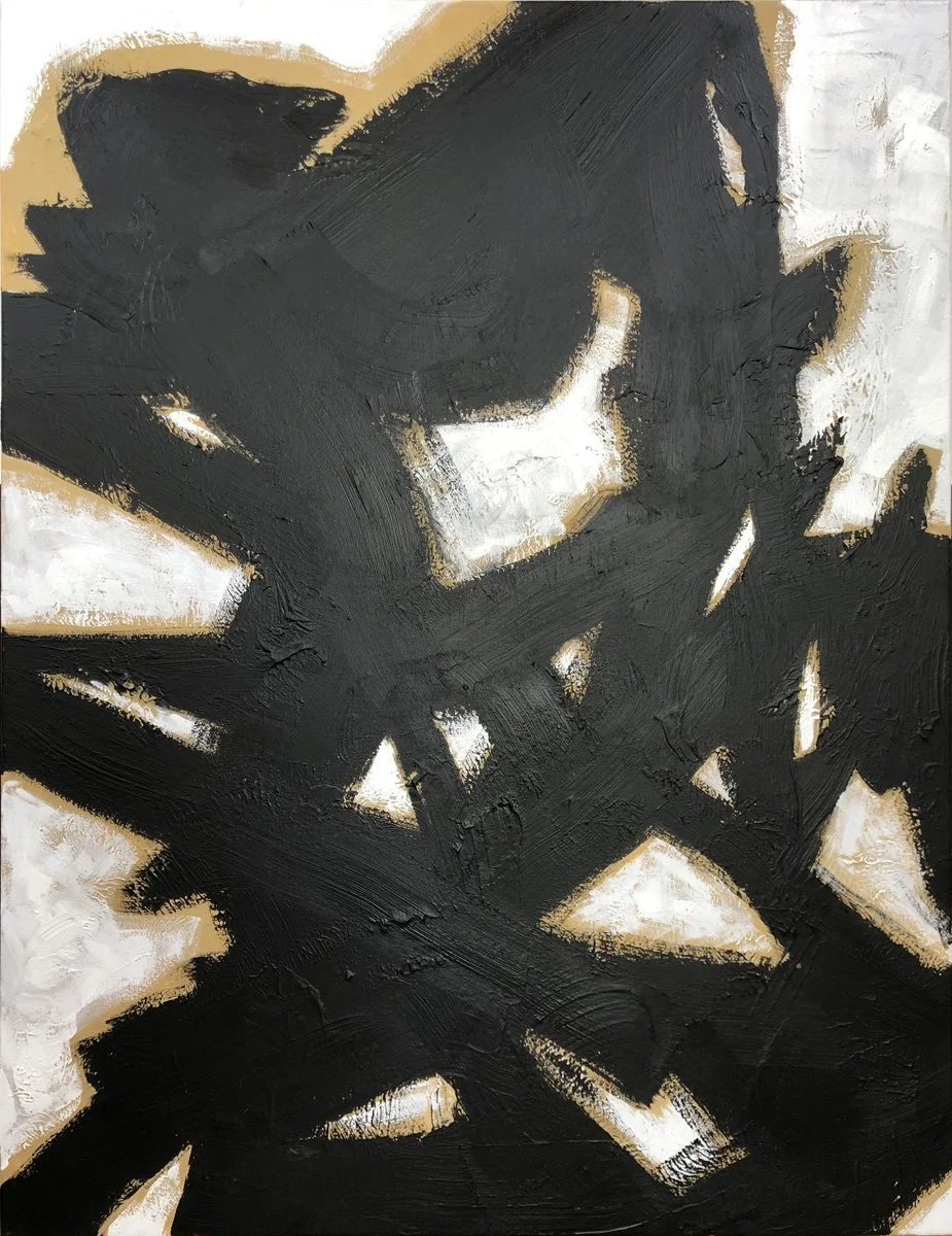 Expressionist Abstract no:6 acrylic on canvas 115cm x 90cm