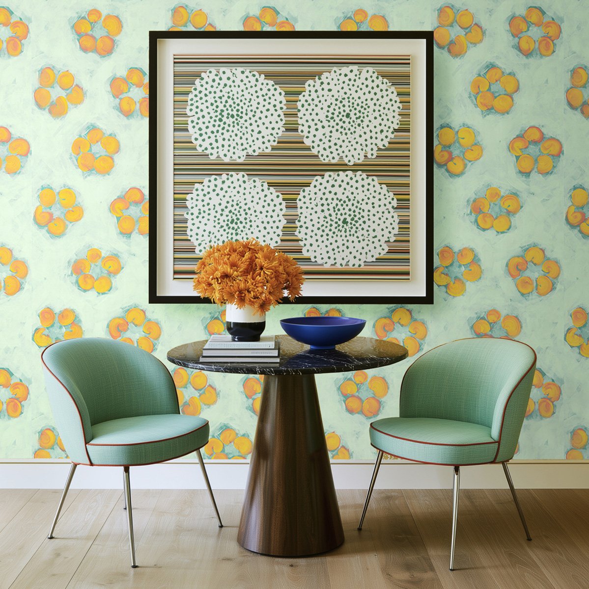 timna-woollard-studios-daisies-turquoise-green-interior.jpg