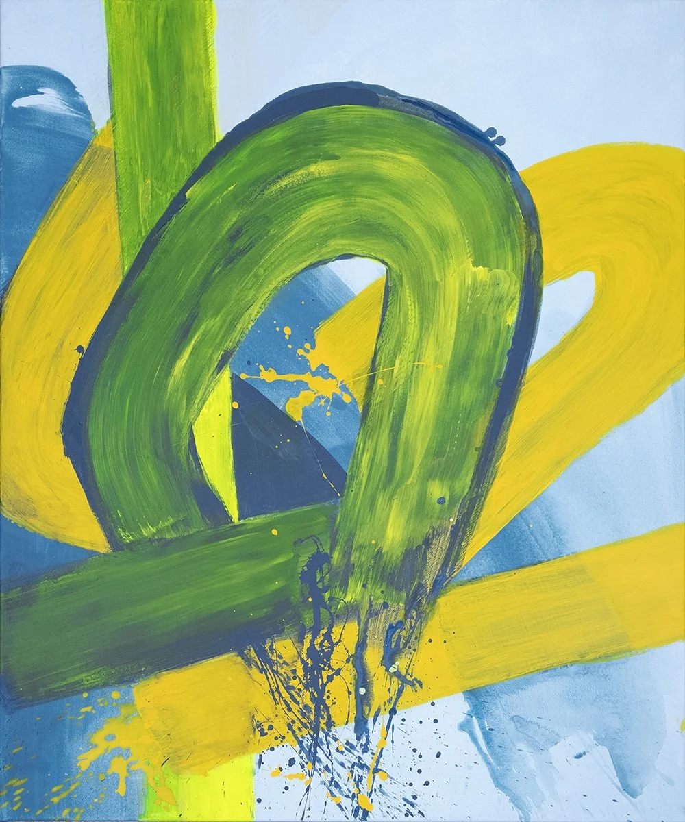 Citrus Dance no:2 acrylic on canvas H120cm x W 100cm