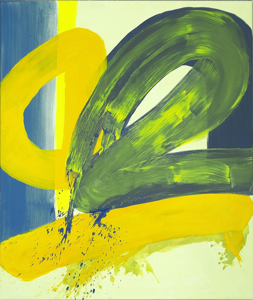 Citrus Dance no:1 acrylic on canvas H120cm x W 100cm