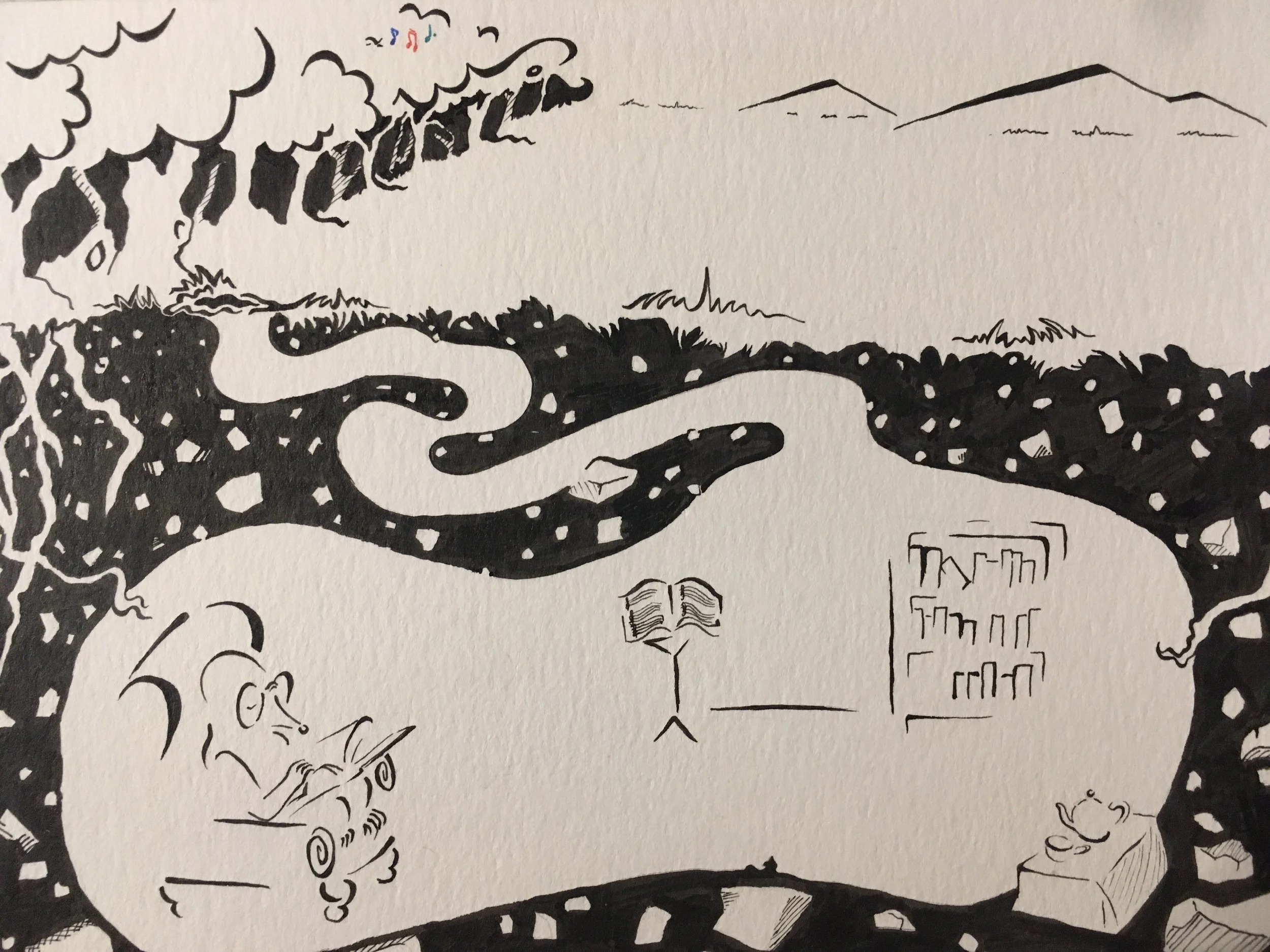 Mina lived in a little burrow