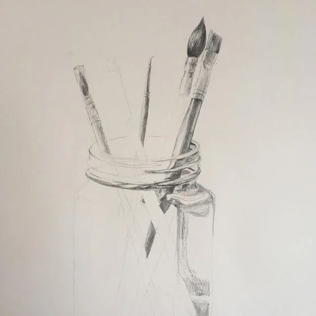 Brushes in Glass