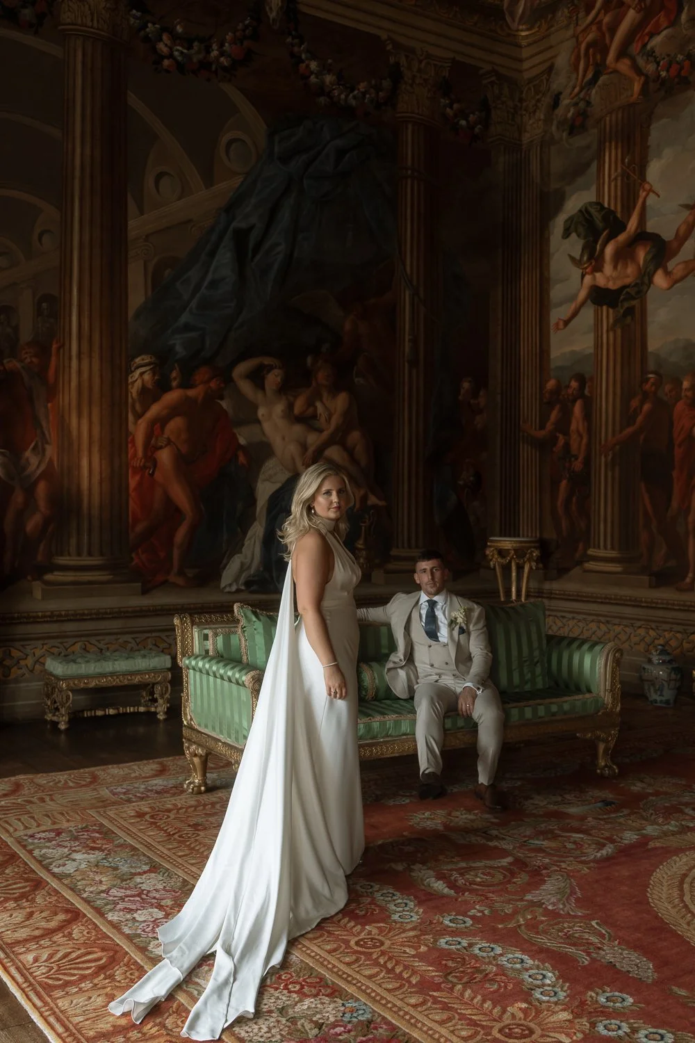 Burghley House, Stamford Wedding | April and Joe