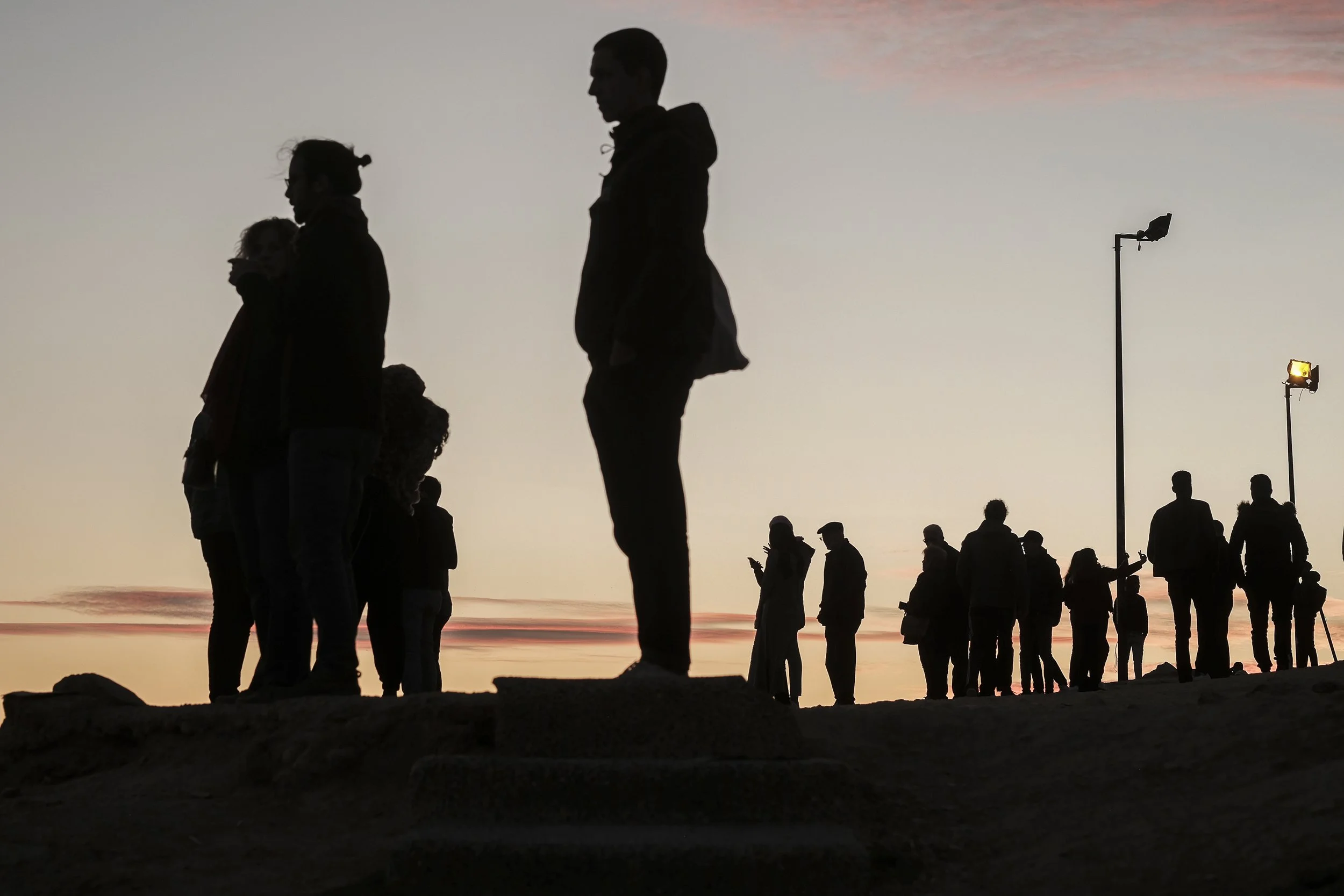 "Touristes" Coucher de soleil 02