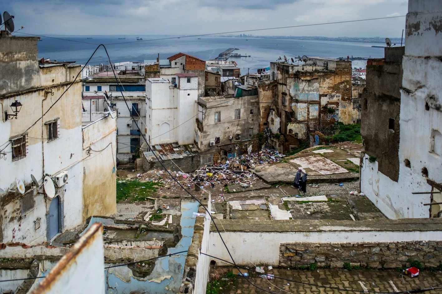 "Hasard du temps"  -  La Casbah d'Alger - 