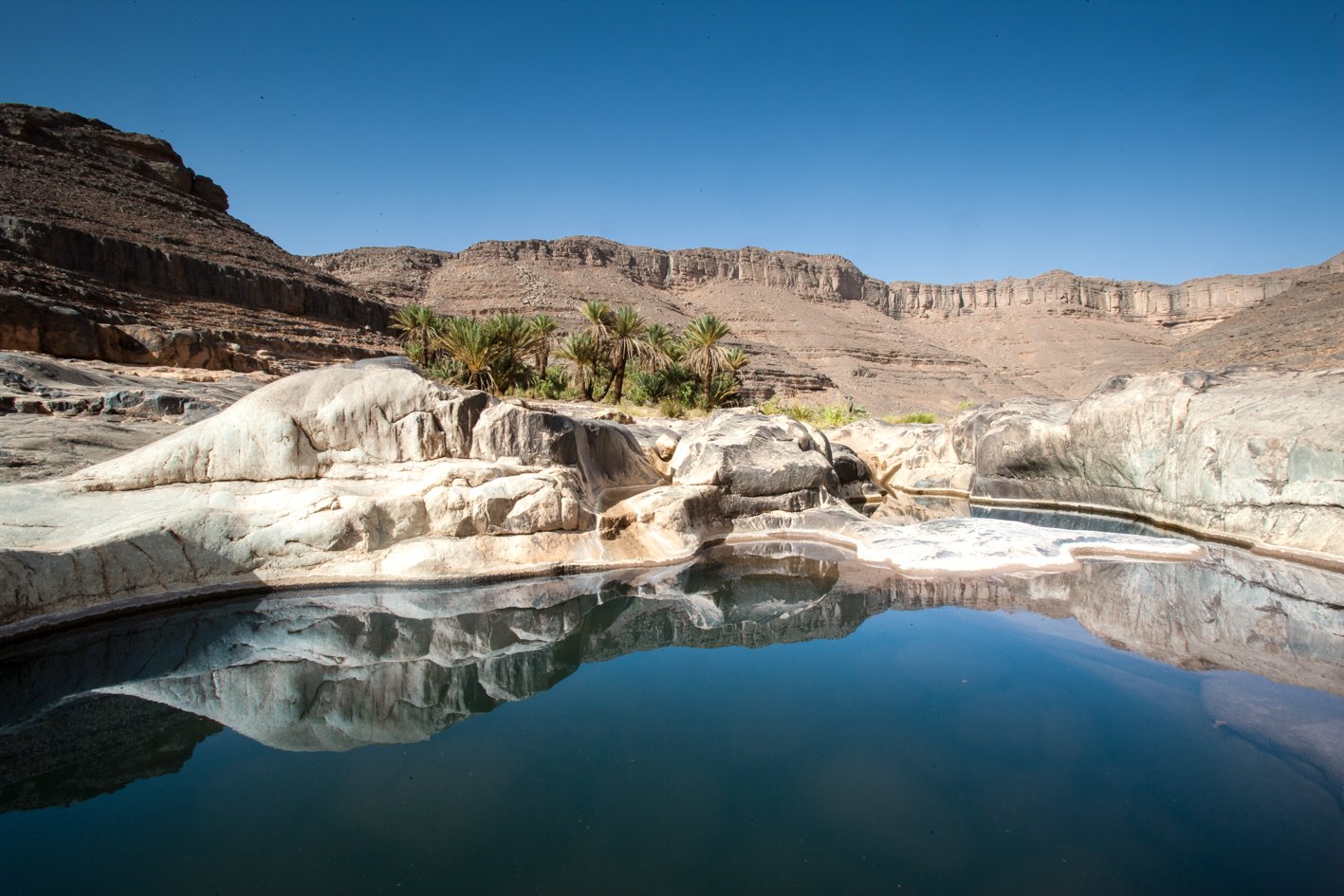 Guelta - Après l'Oued Iherir (W Illizi)
